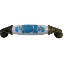 ALFA AKSESUAR 03 Klasik Silindir Kulp Antik Sarı 96 mm Kod 147