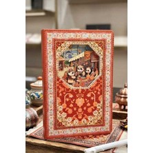 Vagon 3D Etnik Desen Temalı Defter (Karışık Renk, 1 Adet)