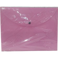 Bafix Çıtçıtlı Dosya MY3209 A4 Pembe (12 Li Paket)