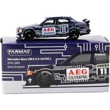 Tarmac Works 1/64 Mercedes-Benz 190 E 2.5-16 Evo 1 Dtm 1989 Dany Snobeck - GLOBAL64 T64G-057-89DTM11