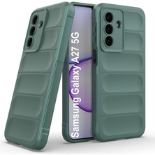 Coolacs Samsung Galaxy A27 Uyumlu Kılıf Esnek Tpu Oyuklu Arka Yüzey Tasarımlı Silikon Kapak