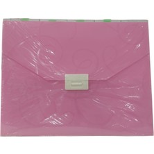 Bafix Kilitli Dosya MY3208 A4 Pembe