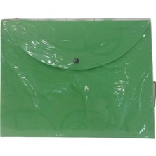 Bafix Çıtçıtlı Dosya MY3209 A4 Yeşil (12 Li Paket)