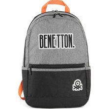 Benetton Okul Sırt Çantası Çift Bölme 3857