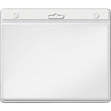 Factory Yaka Kartı Poşeti 10 X 7,5 Cm Şeffaf 301 (100 Lü Paket)