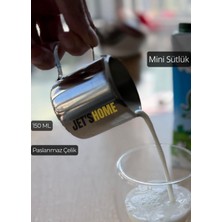 Jet's Home Mini Sütlük Paslanmaz Kahve Yanı Sütlüğü Çelik 150 ml