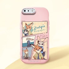Ucuc iPhone 7 Plus/8 Plus Uyumlu Darbe Emici Kamera Korumalı Pembe Silikon Kılıf