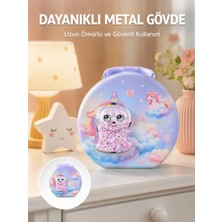 Verto Şifreli Çocuk Para Kasası Metal Gövdeli Güvenli Kutu