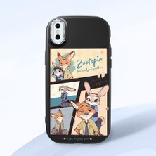 Ucuc iPhone X/xs Uyumlu Darbe Emici Kamera Korumalı Siyah Silikon Kılıf