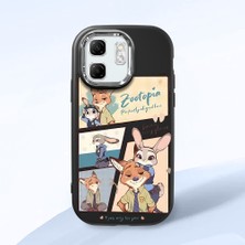 Ucuc Infinix Smart 9 Uyumlu Darbe Emici Kamera Korumalı Siyah Silikon Kılıf
