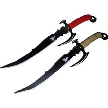 Mestore Dekoratif Katana Kılıç - 72 Cm, Ip Saplı, Keskin Değildir