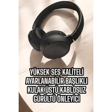 Verto Kulak Üstü Kablosuz Bluetooth Kulaklık Gürültü Önleyici Ayarlanabilir