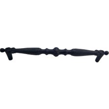 Mestore Antika Tarz Dekoratif Pirinç Yeni Sütun Mobilya Kulbu - 128MM, Oksit