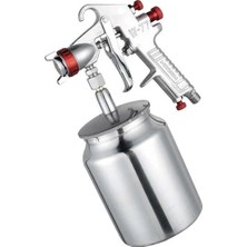 Eco Lounge W-77G Havalı Alttan Depolu Boya Fıskiyesi Aparatı 1.8mm