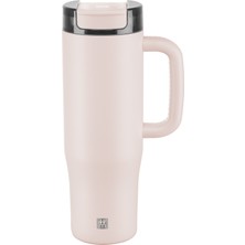 Zwilling Zwıllıng Thermo Plus Thermo Straw Tumbler, 900 Ml, Paslanmaz Çelik, Pembe