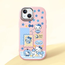Ucuc iPhone 13/14 Uyumlu Darbe Emici Kamera Korumalı Pembe Silikon Kılıf