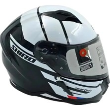 Shiro SH-890 Hunter Motorad Black/white