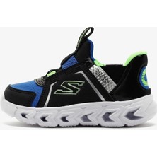Skechers Lights Hypno 2.0-Brisk-Brights Kids Sneaker Lastik Bağcıklı Işıklı Günlük Çocuk Spor Ayakkabı Mavi-Siyah