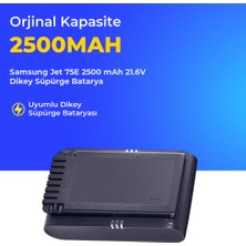 Ümit Maker Samsung Jet 75E 2500 Mah 21.6V Dikey Süpürge Batarya
