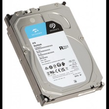 Seagate Skyhawk, ST8000VX010, 3.5", 8tb, 256MB, 5400RPM, Güvenlik, HDD