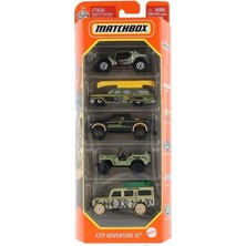 Bg Store Mtchbox 5'li Araba Seti Şehir Macerası Iıı (Cıty Adventure) C1817-HFH16