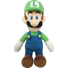 Bg Store Super Mario AGMSM6P-01L – Resmi  Nintendo Luigi Pelüş Figür, 20 Cm, Yeşil