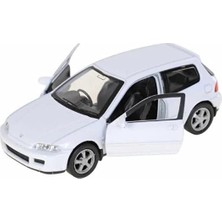 Bg Store Welly Çek Bırak 12 Cm. Honda Civic Eg6 - Beyaz