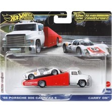 Bg Store Premium Car Culture Team Transport FLF56-HRV47 '66 Porsche 906 Carrera 6 & Carry On
