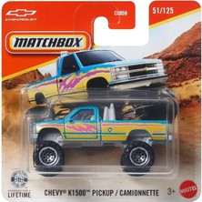 Bg Store C0859  1:64 Tekli Arabalar Chevy K1500 Pıckup JHP34