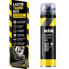 Edde Araba Araç Oto Lastik Tamir Kiti Lastik Tamir Spreyi 500 ml Oto Bakım Ürünleri