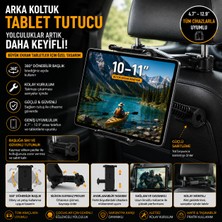 Bowie Arak Koltuk Için Telefon Tablet Tutucu Koltuk Arkası Tutucu Uzun Yolculuklar Çocuklar Için