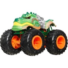 Bg Store Oyuncak Arabalar ve  Trucks, Köpek Balığı ve Dinozor Çoklu Paketi, 2 Büyük Tır, 1:64 Ölçekli 2  Trucks ve 1:64 Ölçekli 2  Araç, JGD68