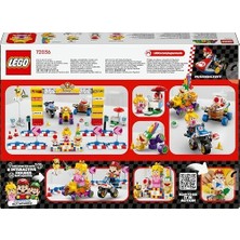 Bg Store Super Mario: Mario Kart – Baby Peach ve Grand Prix Seti 72036, 8 Yaş ve Üzeri Erkek ve Kız Çocukları ve Oyuncular Için Yaratıcı Oyuncak Yapım Seti, Eğlenceli Hediye (823 Parça)