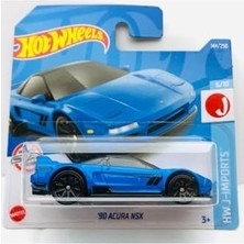 Bg Store 90 Acura Nsx Mavi 1:64 Ölçek Hotwheels Marka 6/10, Oyuncak Araba