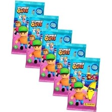 Bg Store Panini Stumble Guys Trading Cards Çoklu Paket 5 Paket (30 Kart) No:1 Plnmkollkkk