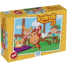 Bg Store Kukuli  100 Parça 34X24CM Çocuk Puzzle Yapboz Serisi