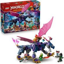 Bg Store Usta Ejderha Rontu 71842-7 Yaş ve Üzeri Kız ve Erkek Çocuklar Için Mermi Atıcısı Olan Oyuncak Ejderha ve 4 Minifigür Içeren Yaratıcı Oyuncak Yapım Seti, Doğum Günü Hediyesi (381 Parça)
