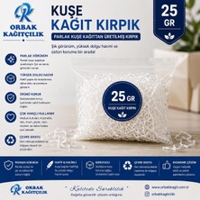 Orbak Kağıt Kuşe Kâğıt Kırpık Dolgu 25 gr | Hediyelik Kutu, Paketleme ve Dekorasyon