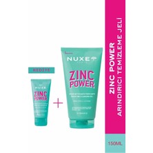 Nuxe Zinc Power Arındırıcı Temizleme Jeli - Seyahat Boy Temizleme Jeli Hediye 150+30 Ml