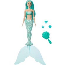 Bg Store Renk Gösterimi Deniz Kızı Serisi Bebek ve Aksesuarlar, Renk Değişimi ve Tılsımlar Dahil 6 Sürprizle (Stiller Değişebilir)