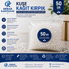 Orbak Kağıt Kuşe Kâğıt Kırpık Dolgu 50 gr | Hediyelik Kutu, Paketleme ve Dekorasyon