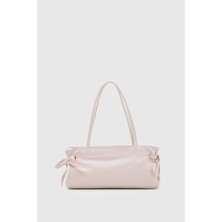 Shule Bags Baggy Fiyonklu Baget Çanta Pudra Pembe