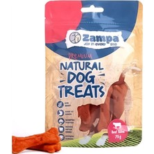 Zampa Kemik Şeklinde Dana Eti Köpek Ödülü 75 gr