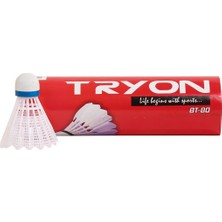 Tryon Badminton Topu Mantar Başlı Naylon 6 Lı Bt-25