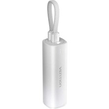Vention Fhw 5000MAH 20W Usb-C ve Lightning Çıkışlı Mini Powerbank