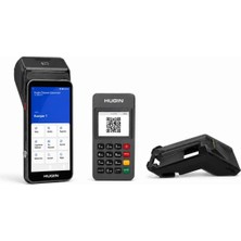 Hugin S1 Android Yazarkasa Pos, Temassız Pinpad ve E-Dock Seti