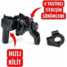 Motosev Motogrip Titreşimli Telefon Tutucu Ayna Gidon