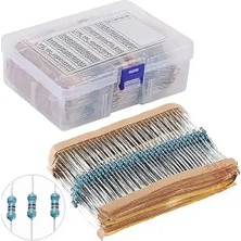 2600 Adet 1/4W Metal Film Direnç Seti