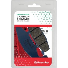 Brembo 07KA0933 Kawasaki Zzr 1100 Ön Karbon Seramik Fren Balatası 1990-1992