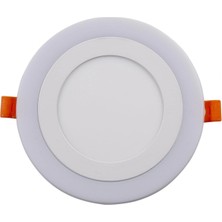 Eco Lounge Noas YL11 0600 Sıva Altı 6+3W 3 Fonksiyonlu Yuvarlak LED Spot 6500K Beyaz+Mavi